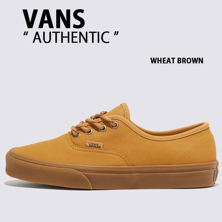 VANS（ヴァンズ） バンズ スニーカー AUTHENTIC WHEAT BROWN
