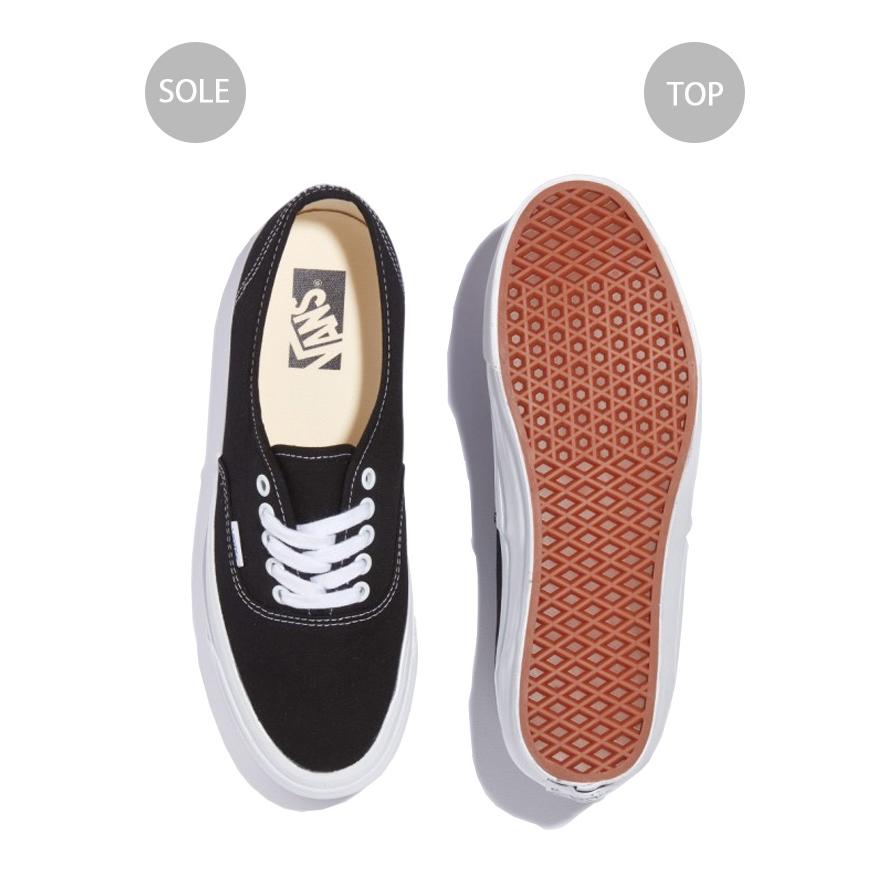 VANS バンズ スニーカー AUTHENTIC REISSUE 44 LX PREMIUM BLACK WHITE VN000CQABA2 オーセンティック リーシュ 44 LX プレミアム ブラック ホワイト メンズ｜snkrs-aclo｜04