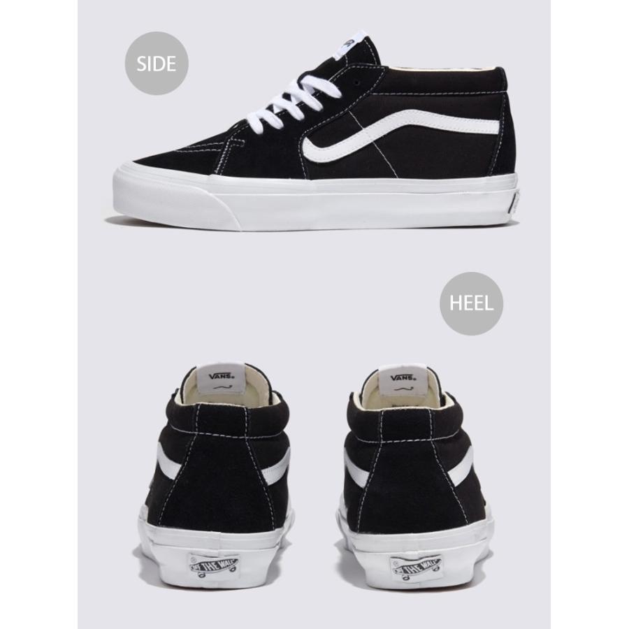 VANS バンズ スニーカー SK8-Mid REISSUE 83 LX BLACK WHITE VANS バンズ スニーカー SK8-Mid REISSUE 83 LX BLACK WHITE