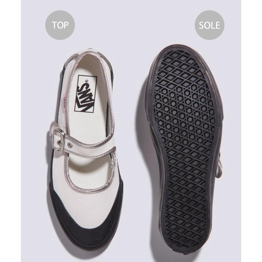 VANS バンズ スニーカー MARY JANE DARK METAL WHITE BLACK VANS バンズ スニーカー MARY JANE DARK METAL WHITE BLACK