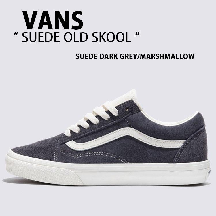 VANS バンズ スニーカー SUEDE OLD SKOOL DARK GREY MARSHMALLOW VANS バンズ スニーカー SUEDE OLD SKOOL DARK GREY MARSHMALLOW