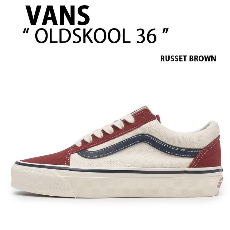 VANS バンズ スニーカー OLDSKOOL 36 TWILL RUSSET BROWN VANS バンズ スニーカー OLDSKOOL 36 TWILL RUSSET BROWN