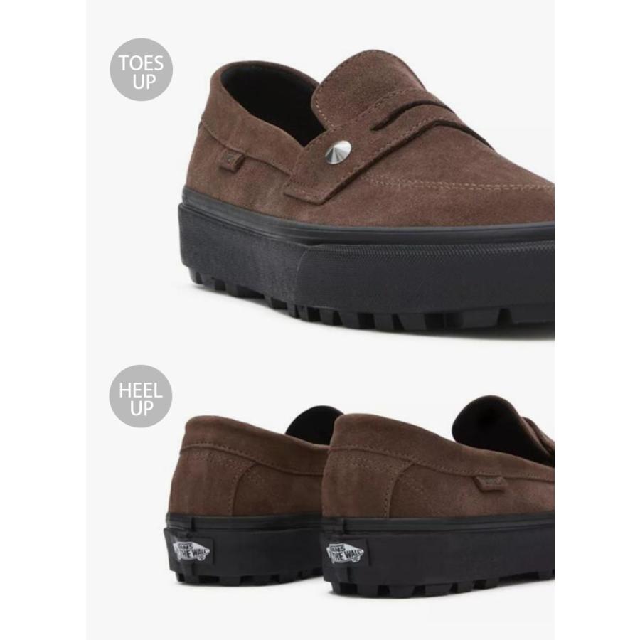 VANS バンズ ローファー STYLE 53 LOAFERS BROWN VN000CTAY49 VANS バンズ ローファー STYLE 53 LOAFERS BROWN VN000CTAY49