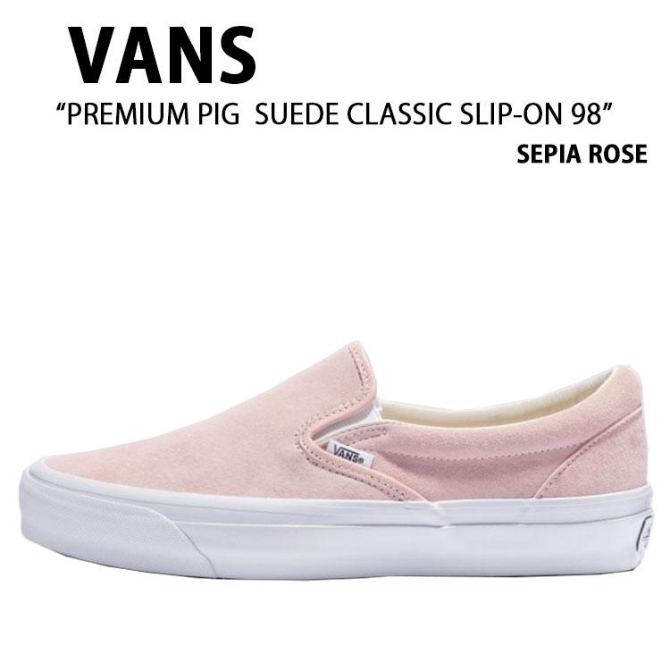 VANS（ヴァンズ） バンズ スニーカー PREMIUM PIG SUEDE CLASSIC SLIP