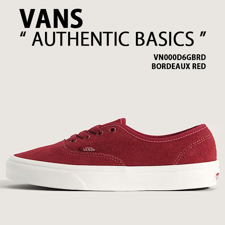 VANS（ヴァンズ） バンズ スニーカー AUTHENTIC BASICS VN000D6GBRD