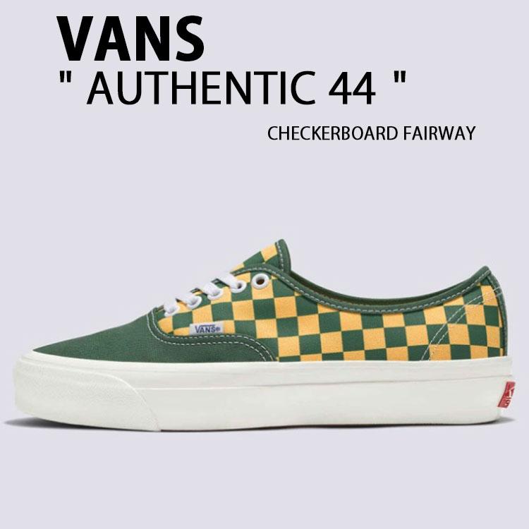 VANS バンズ スニーカー AUTHENTIC 44 CHECKERBOARD FAIRWAY VN000EBNBR1 オーセンティック 44 チェッカーボード フェアウエー VANS（ヴァンズ） バンズ スニーカー AUTHENTIC 44 CHECKERBOARD