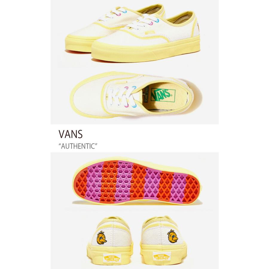 VANS バンズ スニーカー AUTHENTIC SESAME STREET YELLOW MULTI VANS バンズ スニーカー AUTHENTIC SESAME STREET YELLOW MULTI