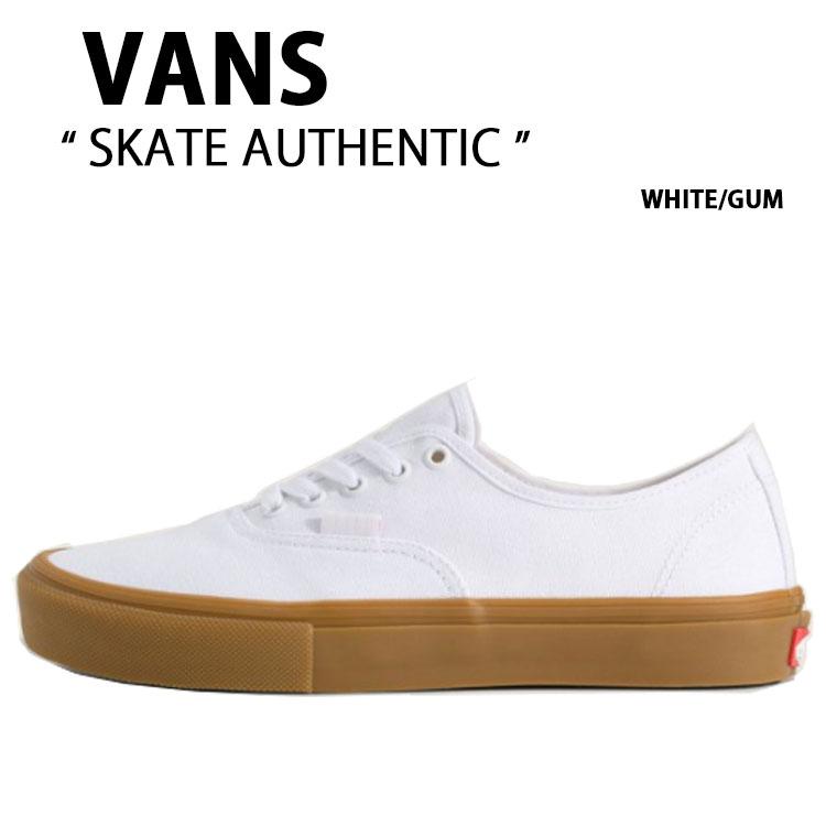 VANS（ヴァンズ） バンズ スニーカー SKATE AUTHENTIC WHITE GUM 