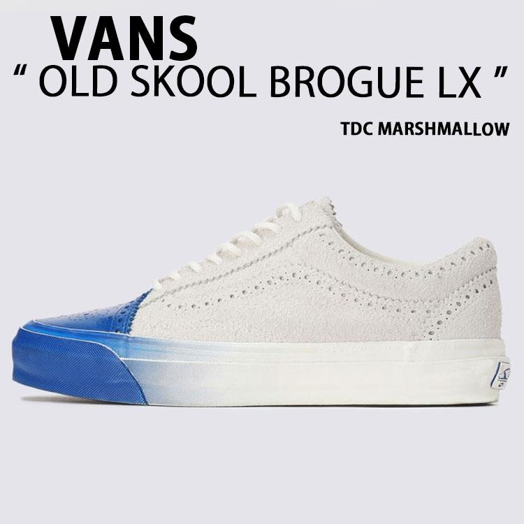 VANS（ヴァンズ） バンズ スニーカー OLD SKOOL BROGUE LX MARSHMALLOW