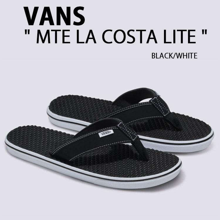 VANS（ヴァンズ） バンズ サンダル MTE LA COSTA LITE BLACK WHITE