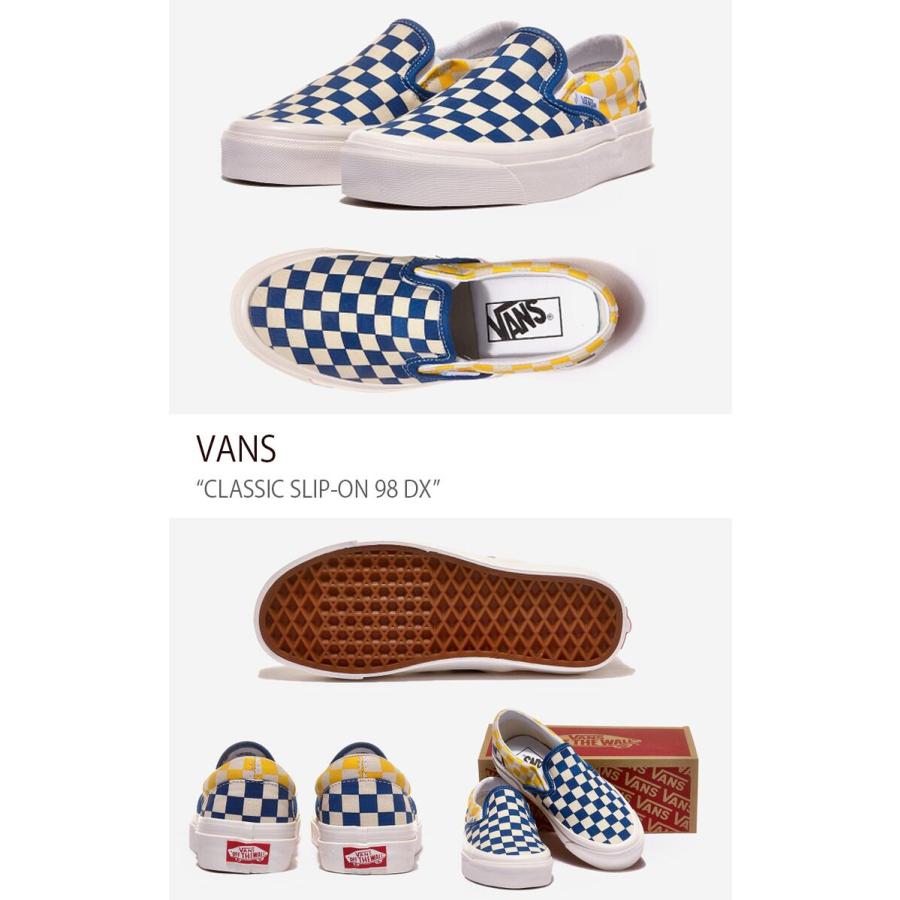 VANS ヴァンズ スニーカー CLASSIC SLIP-ON 98 DX クラシック