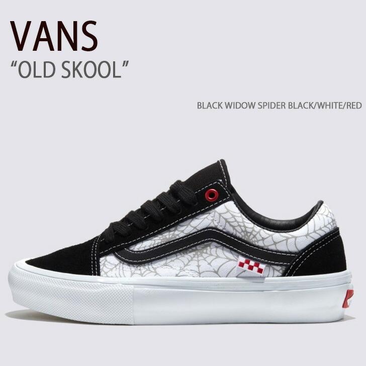 VANS バンズ スニーカー OLD SKOOL BLACK WIDOW SPIDER WHITE VANS バンズ スニーカー OLD SKOOL BLACK WIDOW SPIDER WHITE