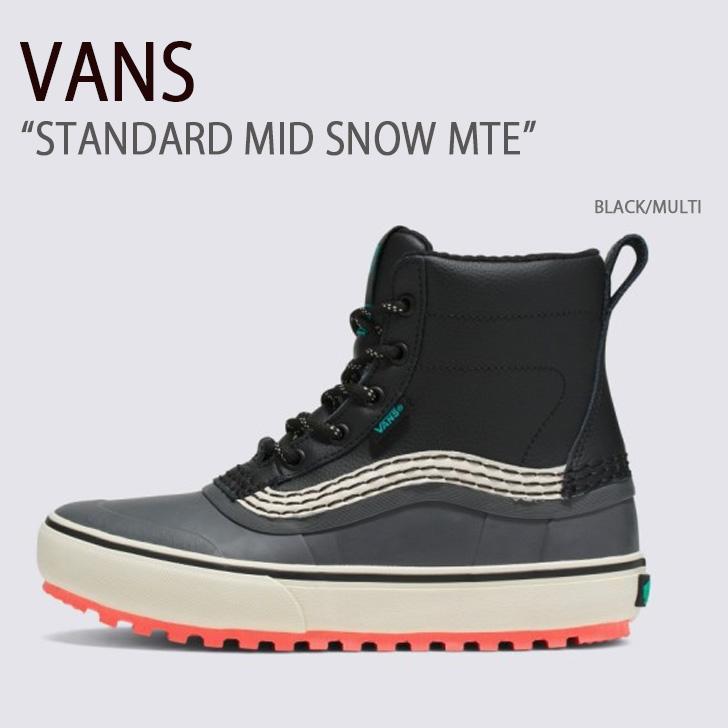 VANS バンズ ブーツ STANDARD MID SNOW MTE BLACK MULTI VANS バンズ ブーツ STANDARD MID SNOW MTE BLACK MULTI