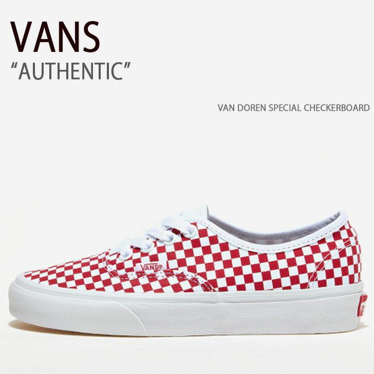 ヴァンズオーセンティック　チェッカー　27.5 VANS】 ヴァンズ AUTHENTIC オーセンティック VN000BW5BRO CHECKER