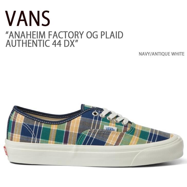 VANS（ヴァンズ） バンズ スニーカー ANAHEIM FACTORY OG PLAID 
