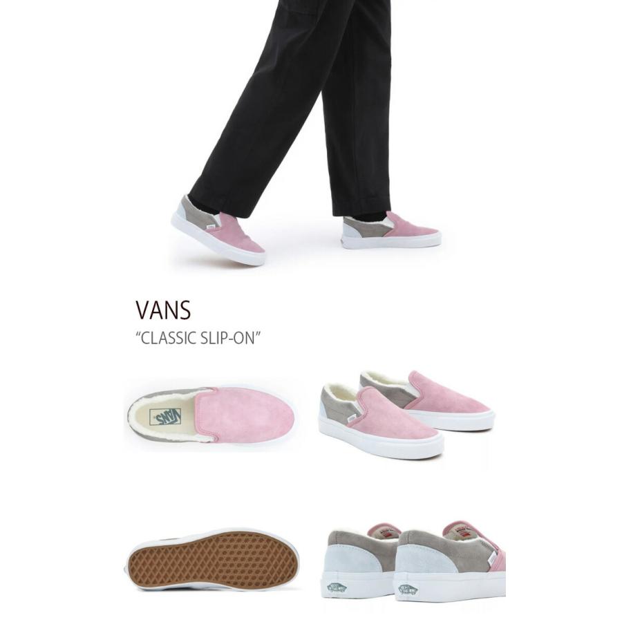 Vans classic slip clearance on pink suede