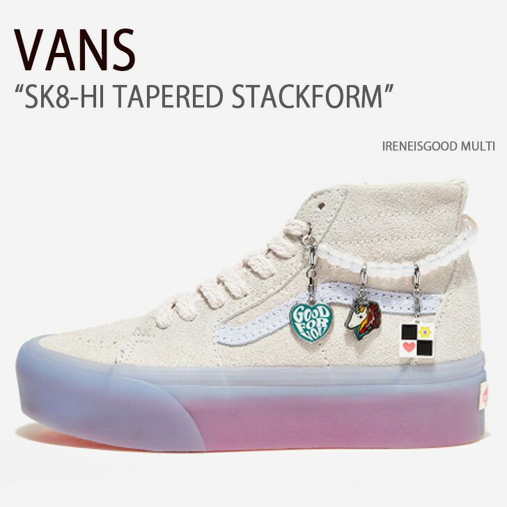 VANS バンズ スニーカー SK8-HI TAPERED STACKFORM IRENEISGOOD MULTI VN0A7Q5PBMB VANS（ヴァンズ） バンズ スニーカー SK8-HI TAPERED STACKFORM
