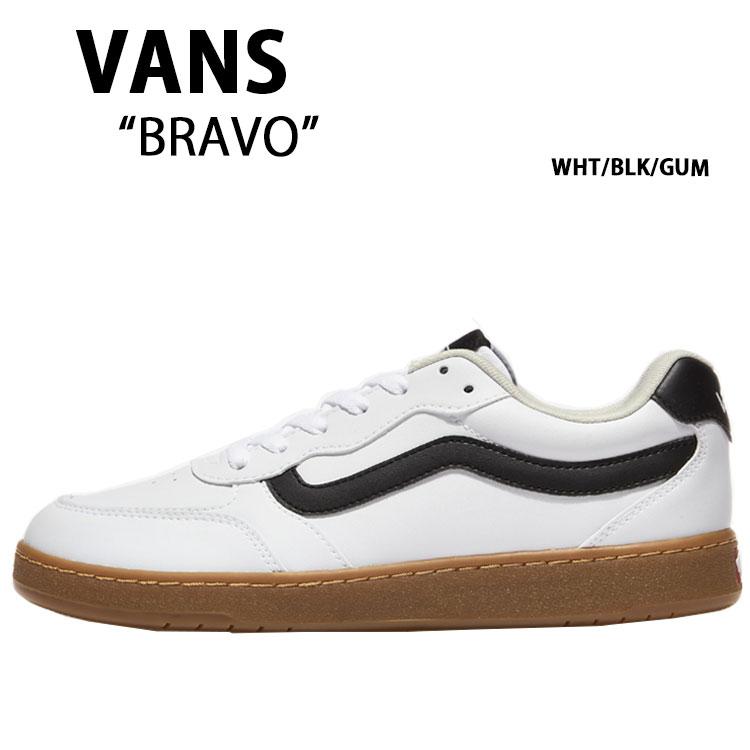 VANS（ヴァンズ） バンズ スニーカー BRAVO WHITE BLACK GUM V2740 GUM