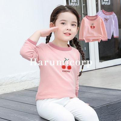 人気ブランドの新作 子供服 90 100 110 1 130cm 秋冬新作 可愛い Tシャツ トップスプリント柄綿 長袖 ガールズデザイン 女の子 韓国子供服 キッズ ロンt 風鈴 ウィンドウチャイム Www Theopengate Org Il