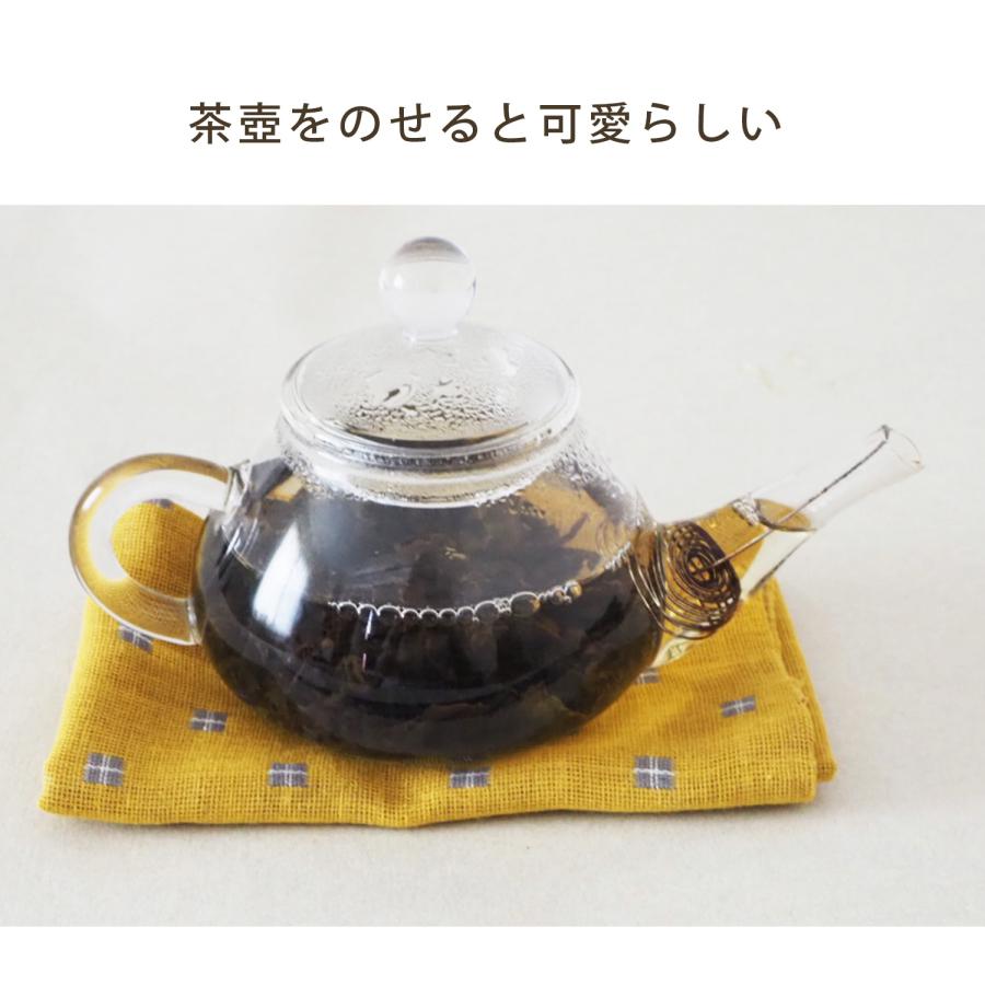 中国茶道具 小さな茶巾 四角ドット 3色  布巾 ガーゼ生地 中国茶器 中国茶用 |  | 03