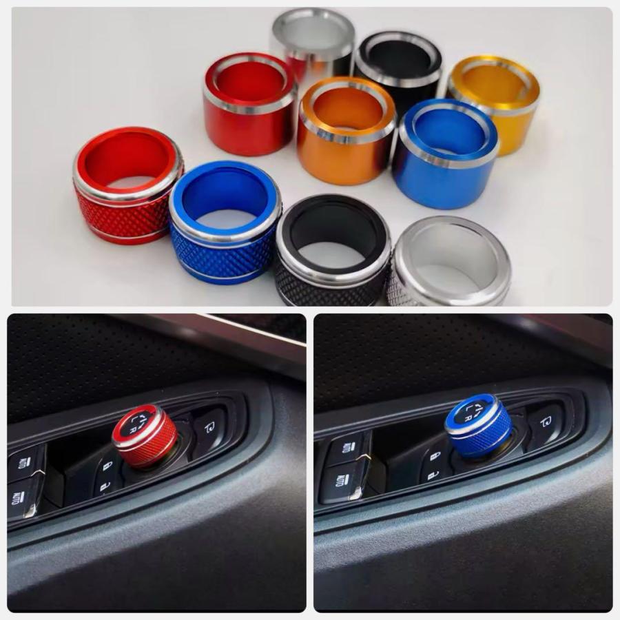 トヨタ 86 ZN6 スバル BRZ ZC6 ブルー 青 ドアミラー ダイヤル
