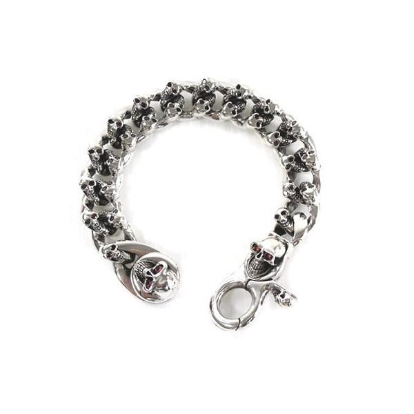 販促アイディア シルバーブレスレット メンズ シルバー925 スカル 喜平 ドクロ ブレスレット ごつい シルバーアクセサリー 無償保証 Www Eventizer Io