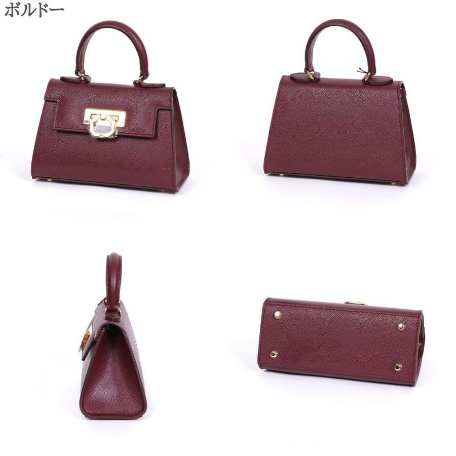 Carbotti カルボッティ レディース ミニ ハンドバッグ 小さめ 本革  