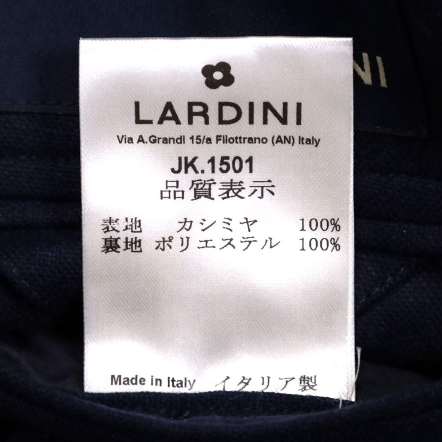 LARDINI ラルディーニ ジャケット カシミア100% 3B メンズ ネイビー JP0526AQ/SS60543 【国内正規品】｜snow-rabbit｜11