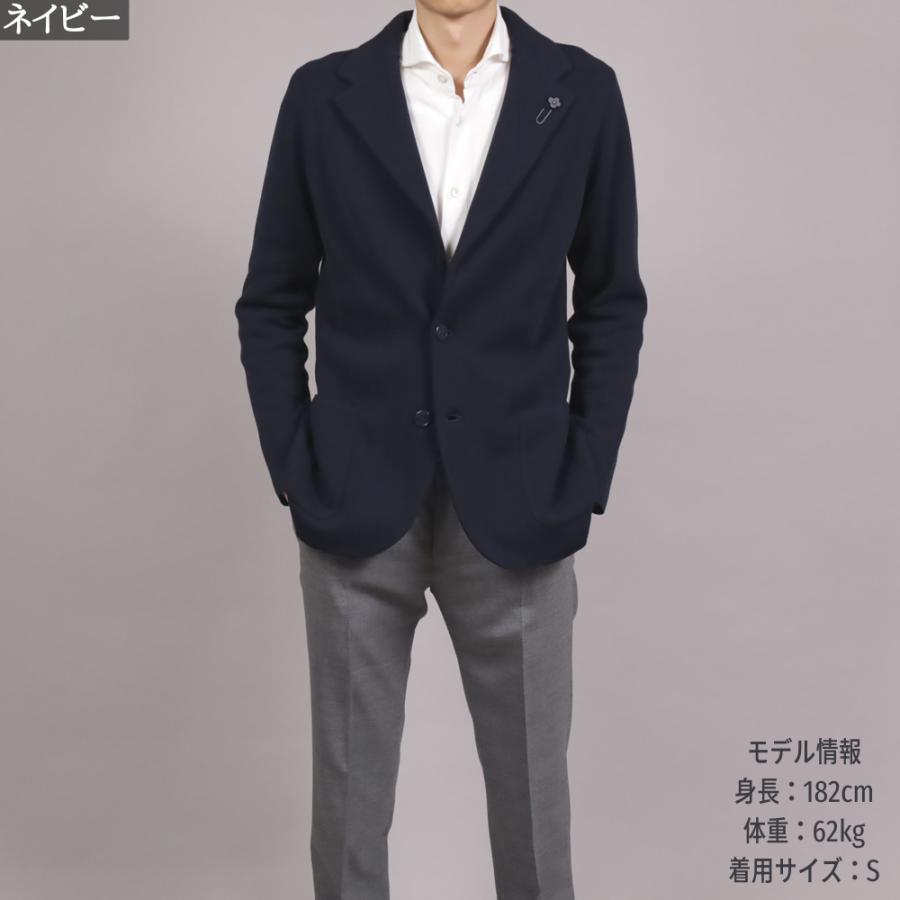 LARDINI ラルディーニ ニットジャケット コットン/綿100% 2B LARDINI ラルディーニ ニットジャケット コットン/綿100% 2B