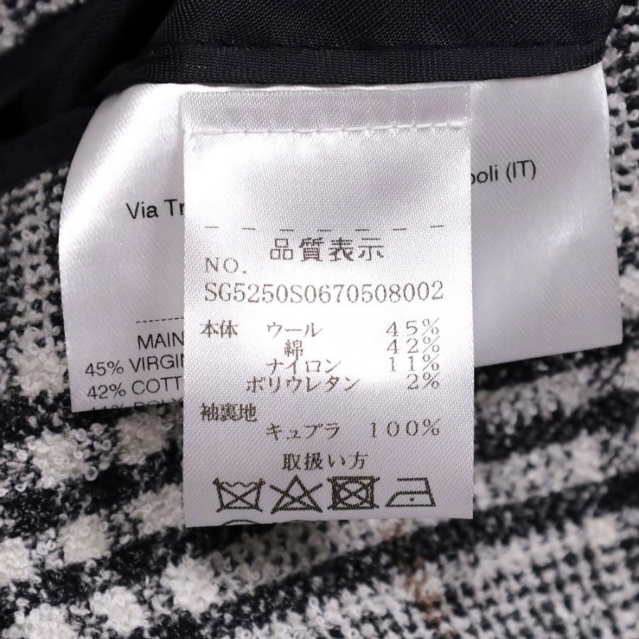 Sartorio サルトリオ IZG 3Bジャケット グレンチェック ウール Sartorio サルトリオ IZG 3Bジャケット グレンチェック ウール