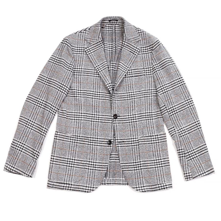 Sartorio サルトリオ IZG 3Bジャケット グレンチェック ウール Sartorio サルトリオ IZG 3Bジャケット グレンチェック ウール