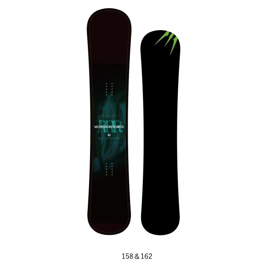 MOSS BOARDS RRR 162 24-25シーズンモデル フリースタイルハンマーヘッド・スノーボード 2024/2025 MOSS