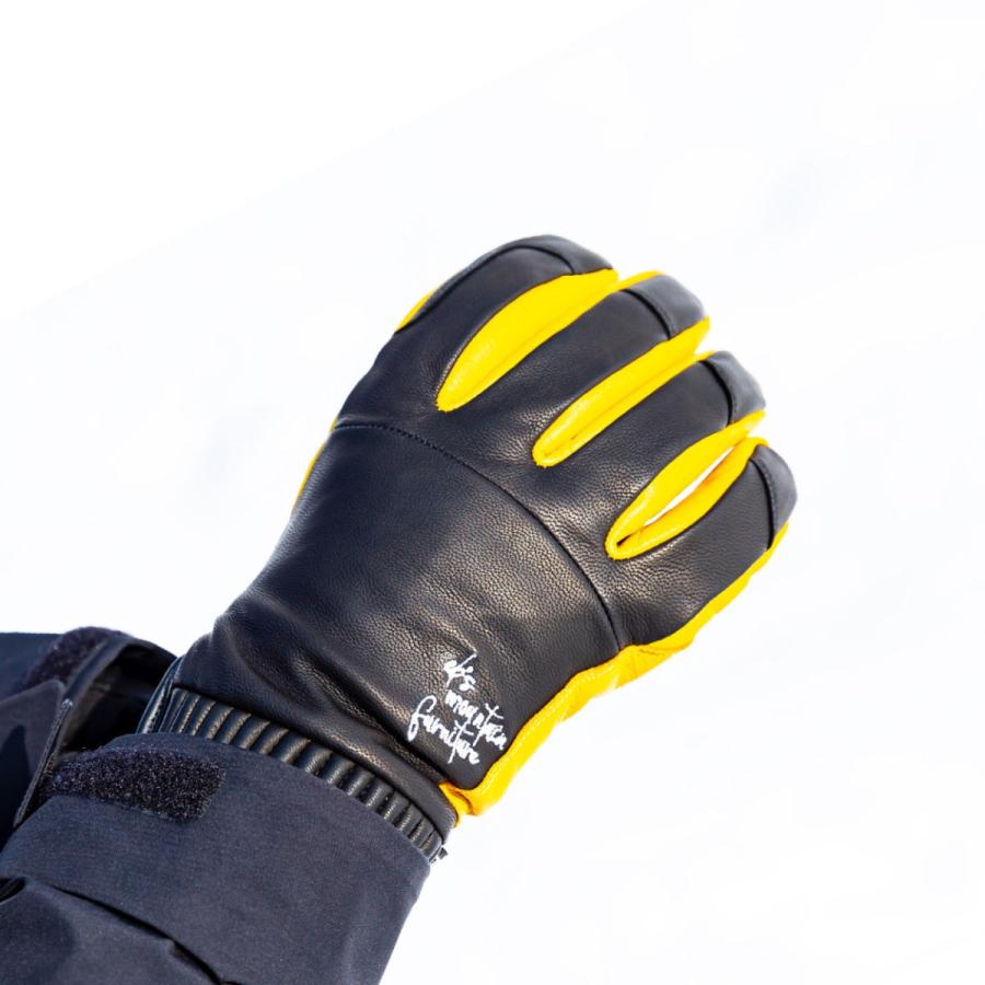 スノボ グローブ5本指 eb's【エビス】CARVING5 PASTEL GREEN Sサイズ 1