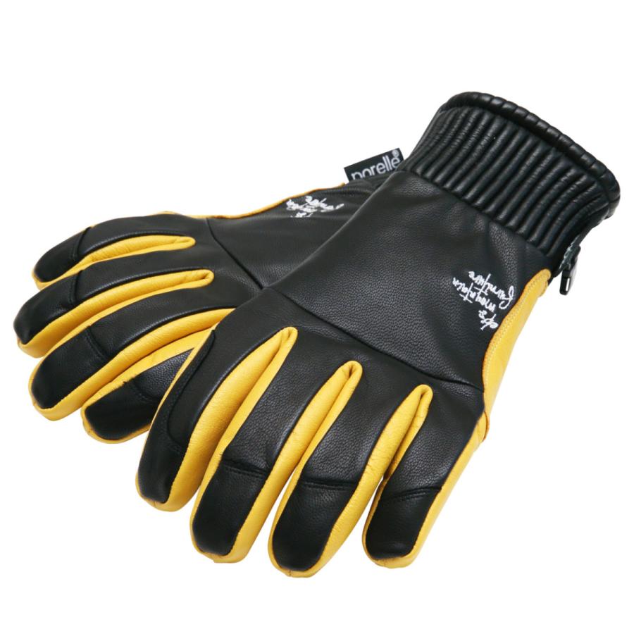 10PEAKS 5本指　グローブ スノボ グローブ5本指 eb's【エビス】CARVING5 PASTEL GREEN Sサイズ 1