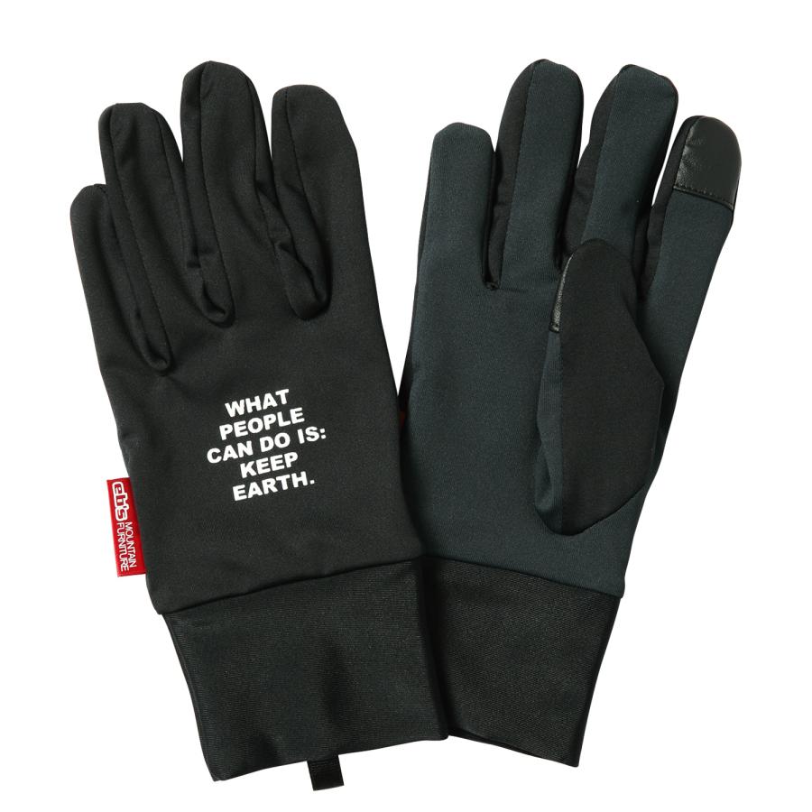 スキー/スノボ 抗菌/抗ウィルス加工素材インナーグローブ eb's【エビス