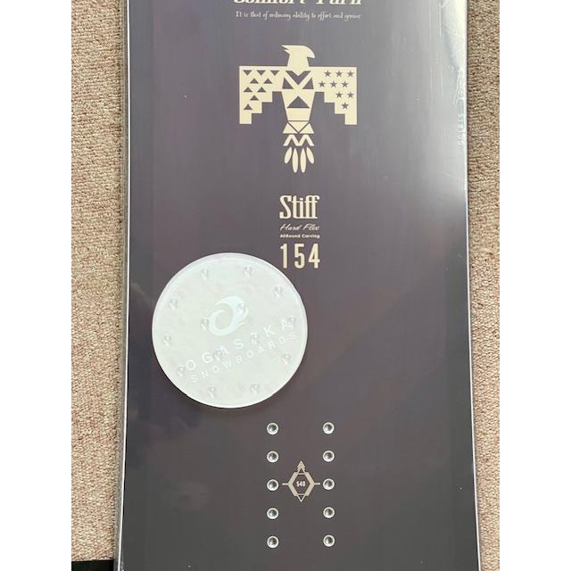 スノーボード Ogasaka 16-17 CT 152（デッキパッド付） スノーボード