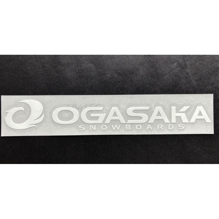 OGASAKA（オガサカ） 【オガサカ】ステッカー CUTTING LOGO Sサイズ