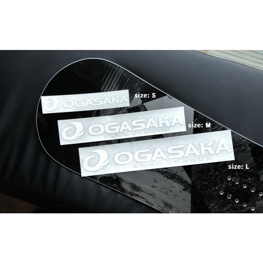 OGASAKA（オガサカ） 【オガサカ】ステッカー CUTTING LOGO Sサイズ