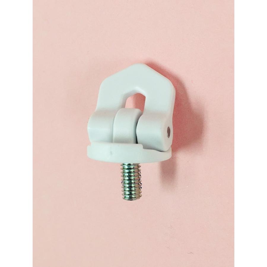 UNION BINDING パーツ・ トゥストラップ長さ調整ビス/C WHITE 即納