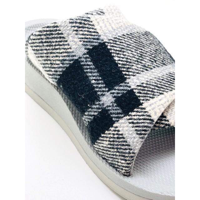 SIDAS（シダス） ウチッパ CHECK BLACK 限定カラー リカバリースリッパ