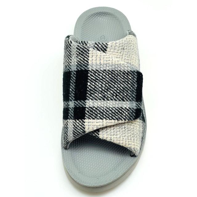 SIDAS（シダス） ウチッパ CHECK BLACK 限定カラー リカバリースリッパ
