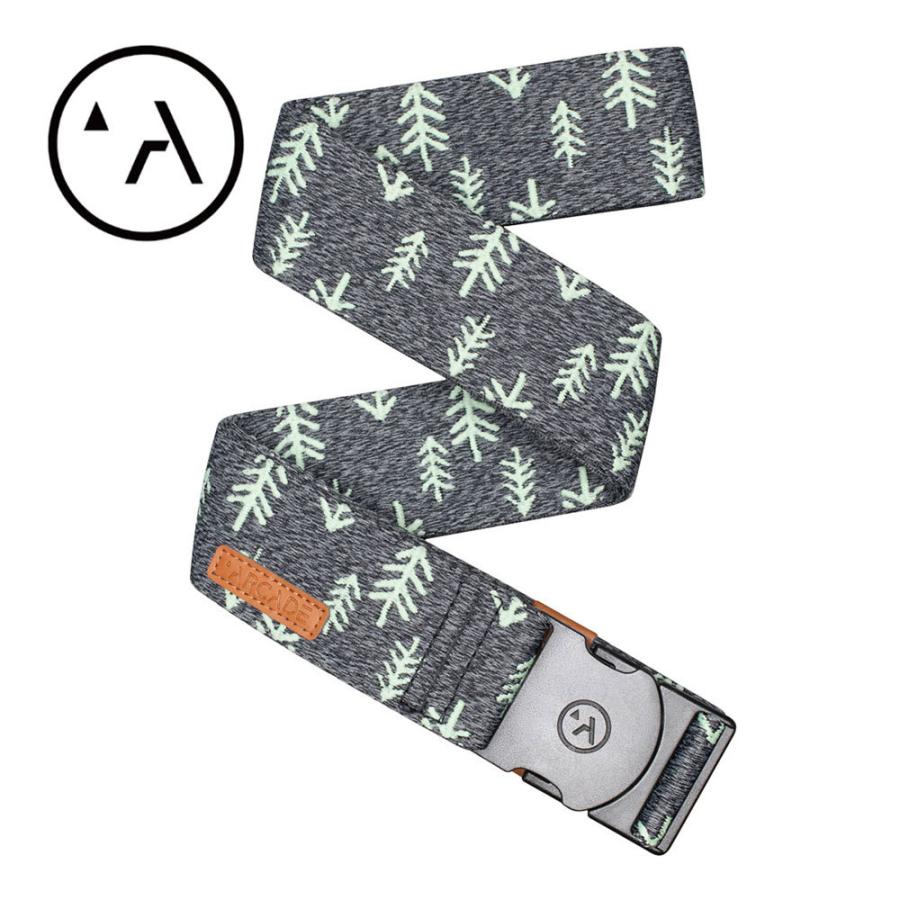 完売 ARCADE BELT Ranger Heather Black/Neo Mint アーケード ベルト ゴム 伸縮 アウトドア ...