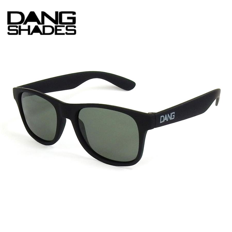 DANG SHADES サングラス  ロコ LOCO Black Soft x Dark Green Gray Polarized（偏光レンズ） ダンシェイディーズ｜snow5