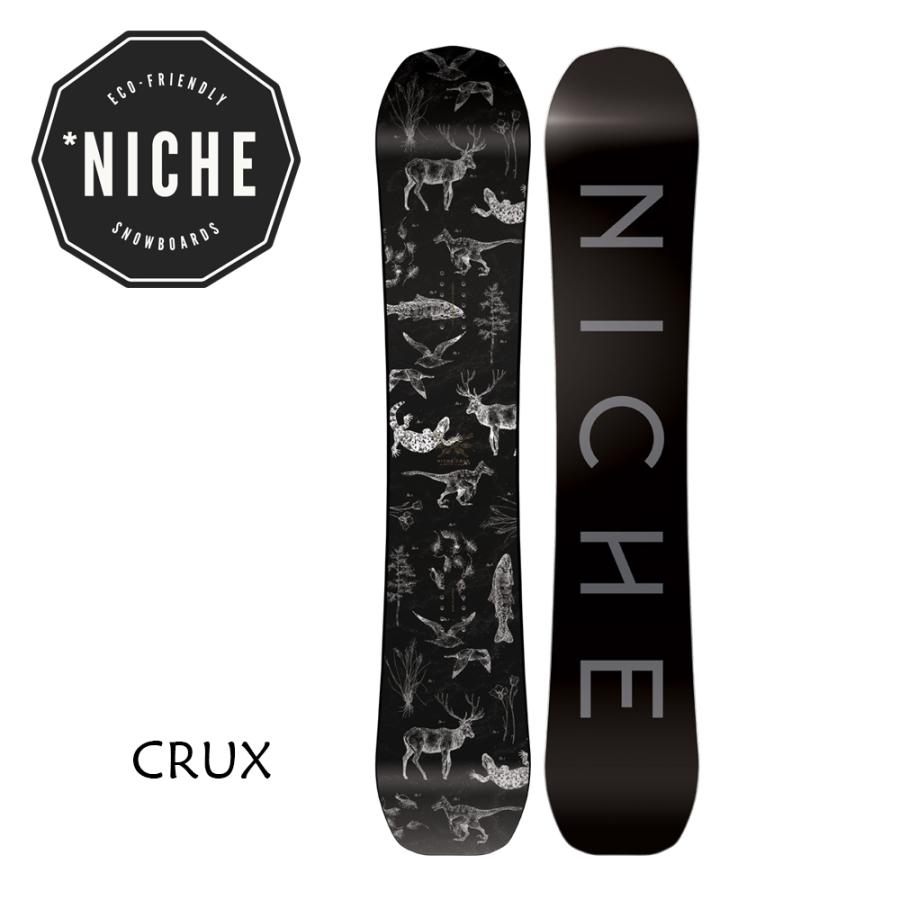 完売 NICHE Snowboards 2223 Crux ニッチスノーボード クラックス フリーラン パウダーボード国内正規品 22
