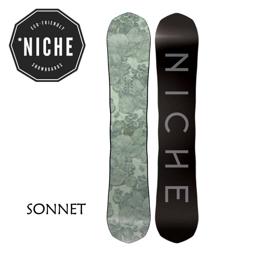 NICHE Snowboards 22-23 Sonnet ニッチスノーボード ソネット フリー  