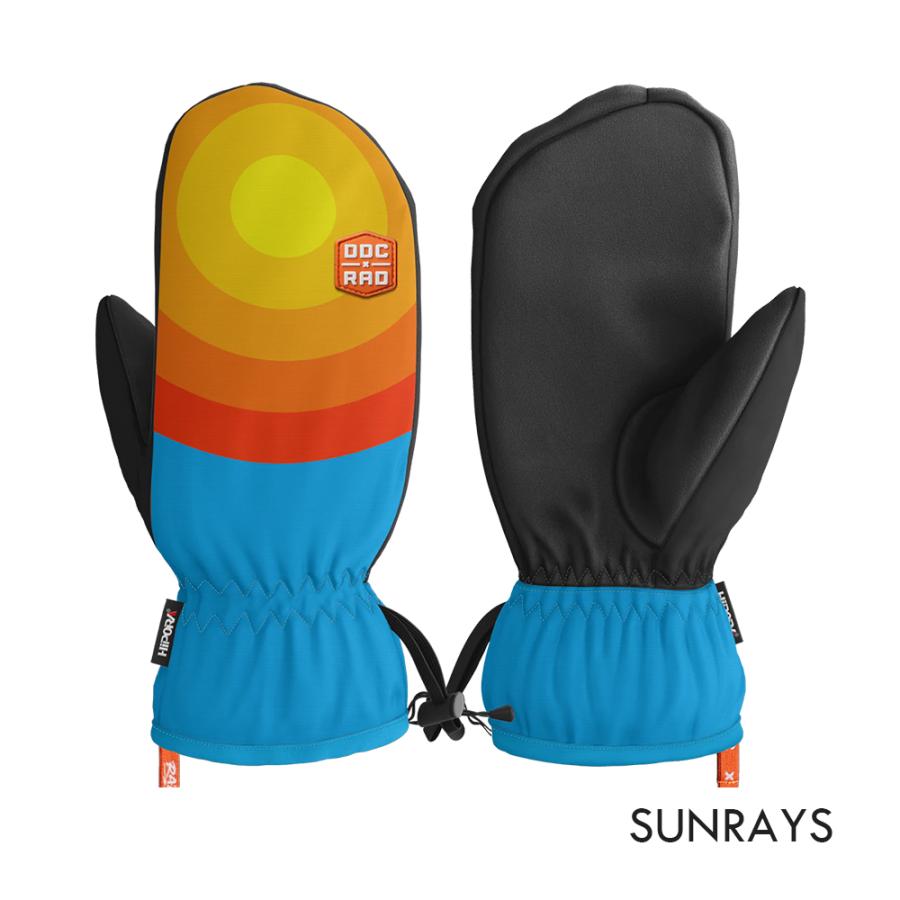 RAD GLOVES THE DRAPLIN SQUAD MITTEN RADグローブ ミトングローブ スキー スノーボード ミトン ...