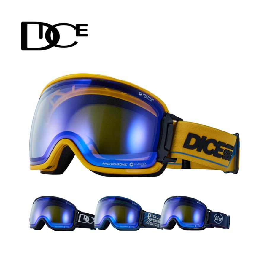 BANK 完売 DICE ゴーグル BK35191 2023-2024 調光×MITブルー BANK 完売 DICE ゴーグル BK35191 2023-2024 調光×MITブルー