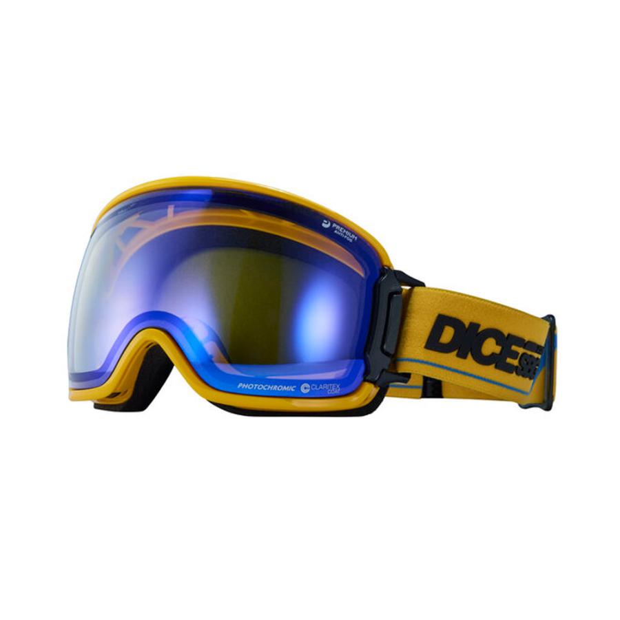 BANK 完売 DICE ゴーグル BK35191 2023-2024 調光×MITブルー BANK 完売 DICE ゴーグル BK35191 2023-2024 調光×MITブルー
