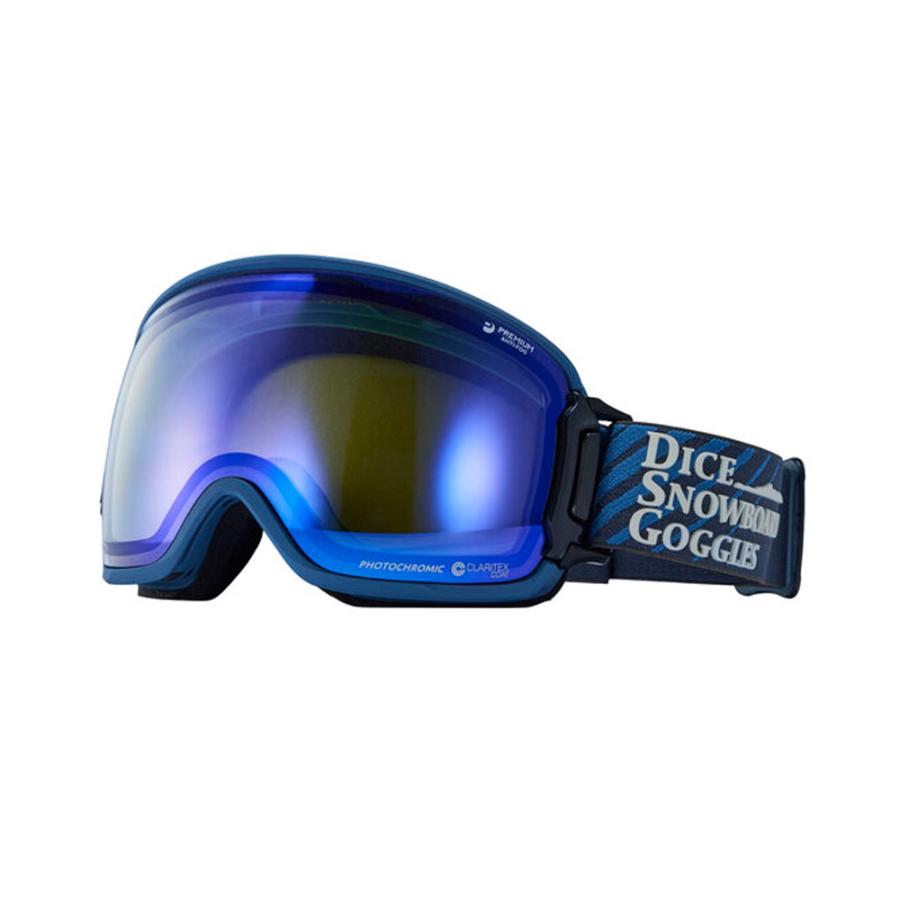 BANK 完売 DICE ゴーグル BK35191 2023-2024 調光×MITブルー BANK 完売 DICE ゴーグル BK35191 2023-2024 調光×MITブルー