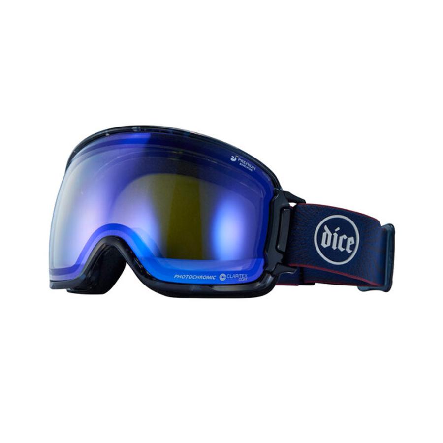 BANK 完売 DICE ゴーグル BK35191 2023-2024 調光×MITブルー BANK 完売 DICE ゴーグル BK35191 2023-2024 調光×MITブルー